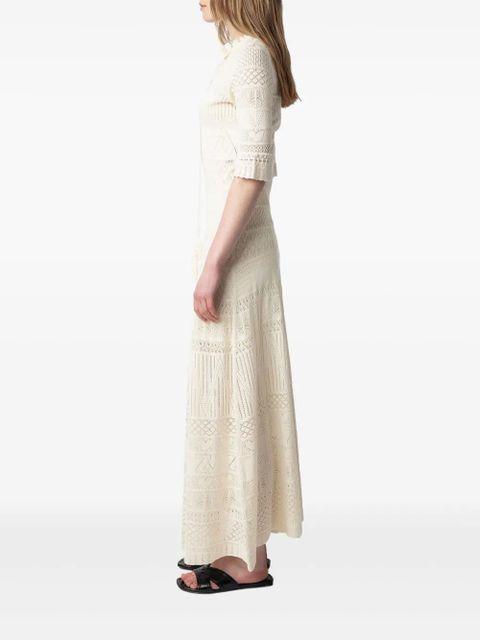 Zadig&Voltaire Memphis dress - Neutrals