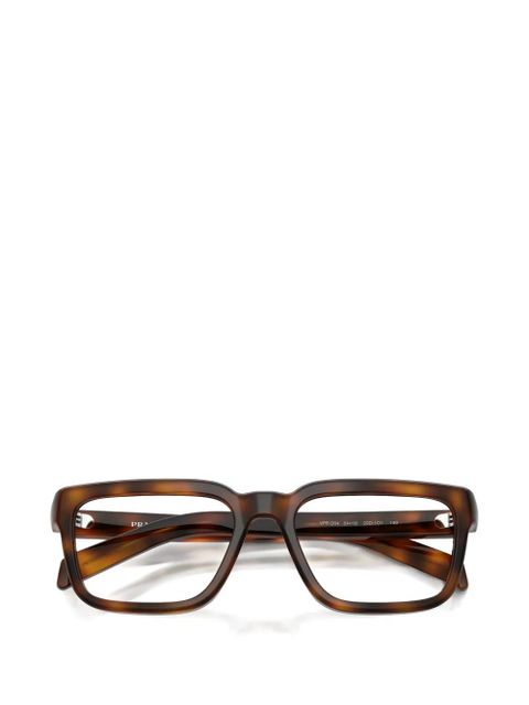 Prada Eyewear square-frame glasses - Brown