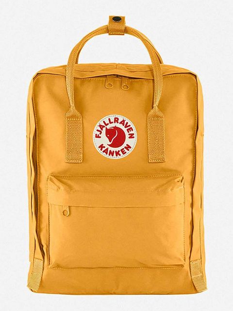 Fjallraven plecak Kanken kolor żółty duży z aplikacją F23510.160-160 - zdjęcie produktu nr 2