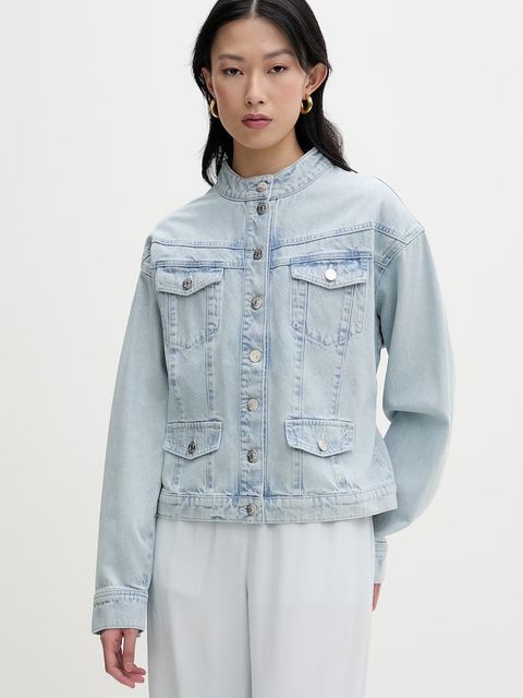 Gestuz kurtka jeansowa damska jeansowa - zdjęcie produktu nr 1