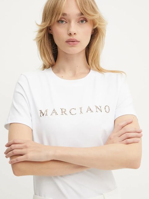 Marciano by Guess t-shirt CANDY damski kolor biały 5GGI00 6008A - zdjęcie produktu nr 1
