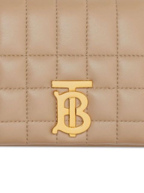 Burberry Lola leather quilted bag - Neutrals