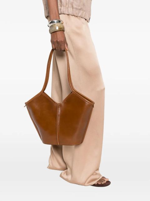 Hereu small Calella panelled tote bag - Brown - zdjęcie produktu nr 2