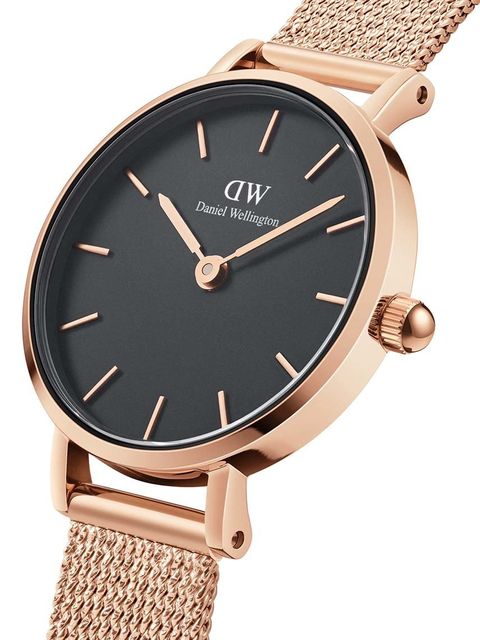 Daniel Wellington zegarek Petite 24 Pressed Melrose damski kolor różowy - zdjęcie produktu nr 2