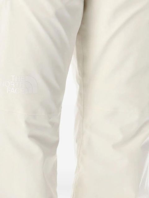 The North Face button zip skiwear trousers - White