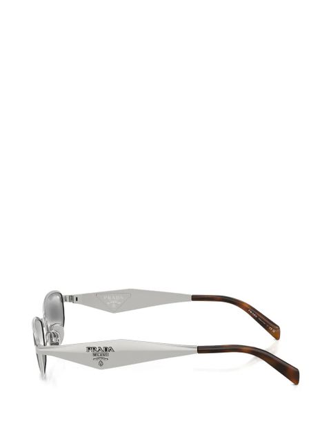 Prada Eyewear rectangle-frame sunglasses - Silver