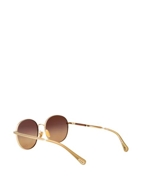Chloé Eyewear round-frame sunglasses - Gold