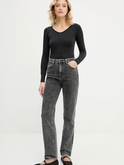 Answear.LAB jeansy damskie kolor szary - zdjęcie produktu nr 1