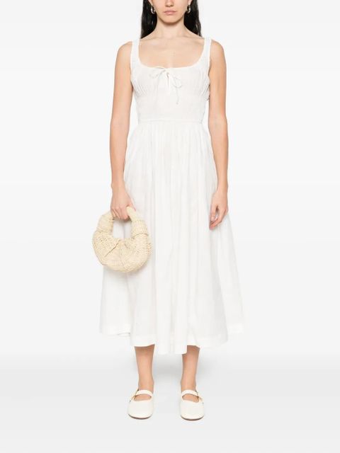 DÔEN Quilla midi dress - White - zdjęcie produktu nr 2