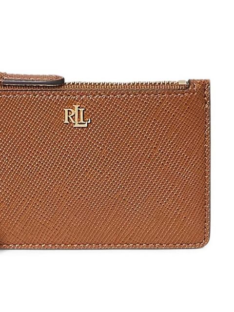 Lauren Ralph Lauren leather key-ring card holder - Brown - zdjęcie produktu nr 2