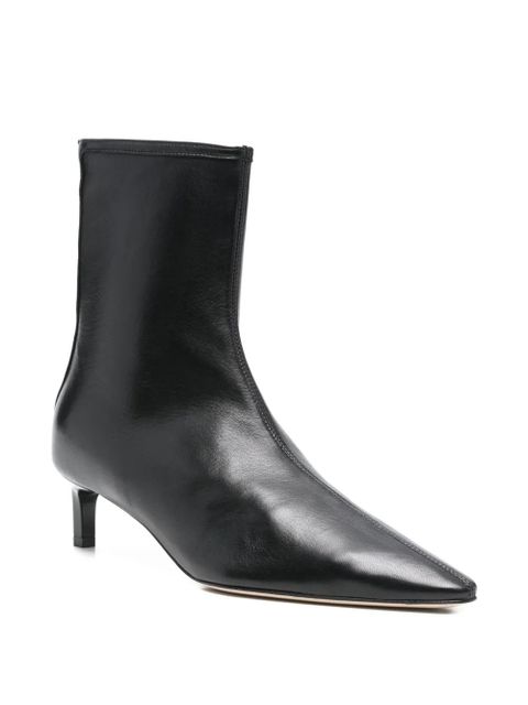 Dear Frances Topo pointed leather bootie - Black - zdjęcie produktu nr 2