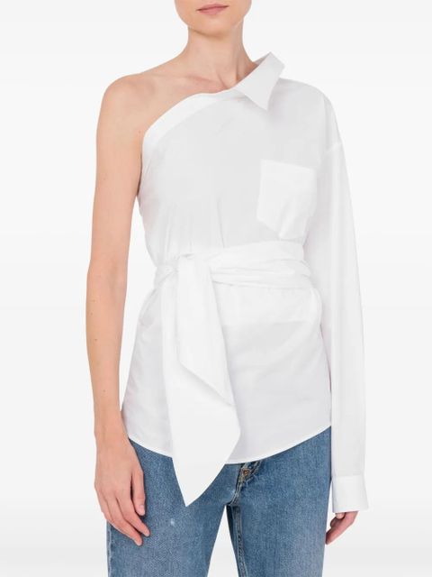Moschino off-shoulder shirt - White - zdjęcie produktu nr 2
