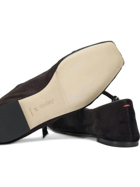 Aeyde Uma ballet flats - Brown