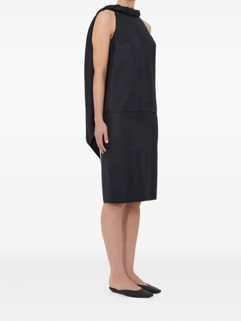 LouLou de Saison scarf-detail blouse - Black