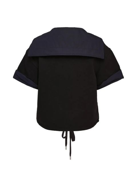 3.1 Phillip Lim sailor-collar drawstring blouse - Black - zdjęcie produktu nr 2