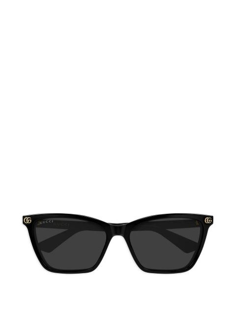 Gucci Eyewear Double G cat-eye sunglasses - Black - zdjęcie produktu nr 1
