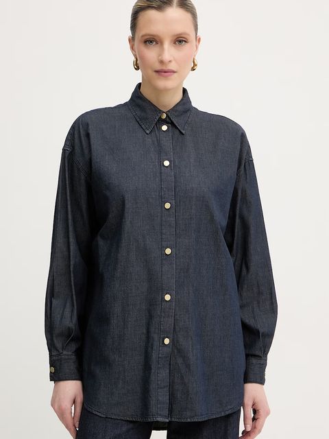 Armani Exchange koszula damska jeansowa - zdjęcie produktu nr 2