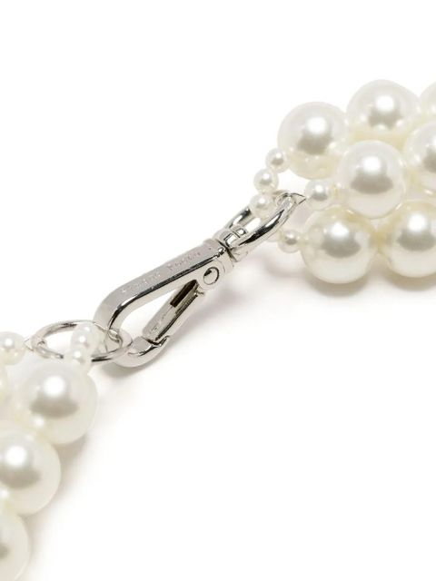 Simone Rocha twisted multi-strand necklace - White - zdjęcie produktu nr 2