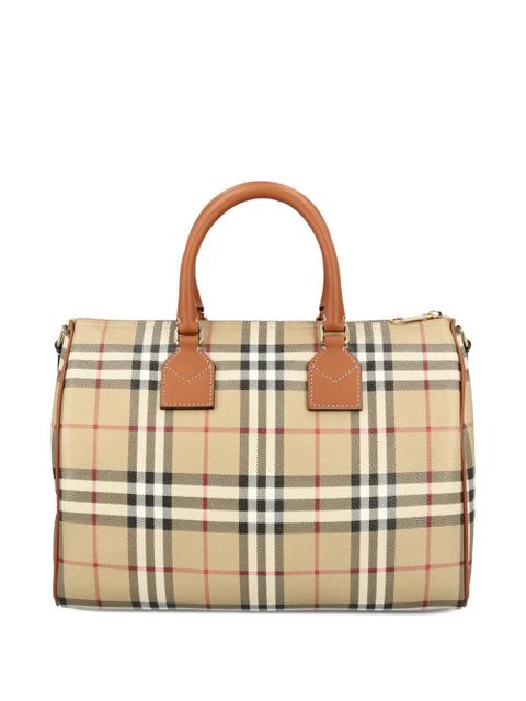 Burberry checked cross-body bag - Neutrals - zdjęcie produktu nr 2