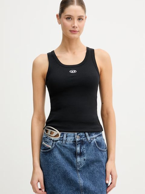 Diesel top damski bawełniany z elastanem T-ANKI-OD - zdjęcie produktu nr 2