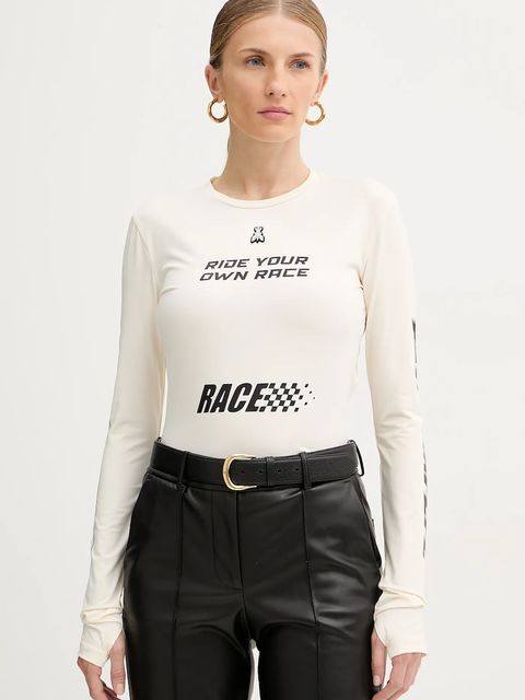 Patrizia Pepe longsleeve kolor beżowy 2M4517 J357