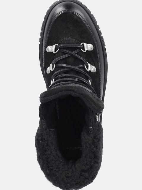 Gant śniegowce skórzane Snowmont kolor czarny 31543099