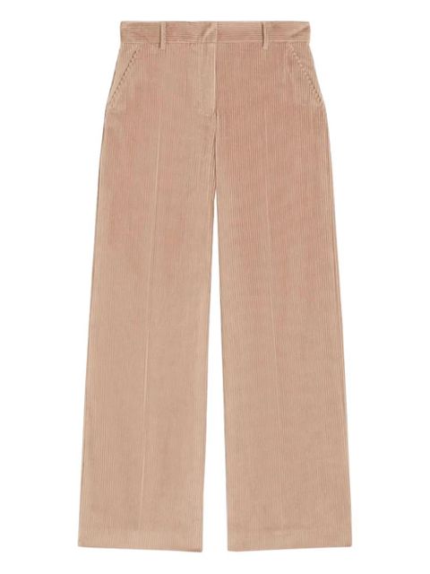 Weekend Max Mara corduroy wide-leg trousers - Brown - zdjęcie produktu nr 1