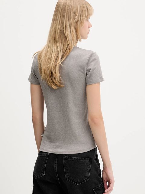 Guess Jeans t-shirt bawełniany damski kolor szary W5BI47 KCTX1