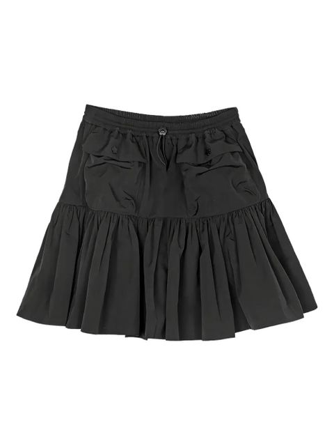 Cecilie Bahnsen Blair ruffled two-pocket mini skirt - Black - zdjęcie produktu nr 1