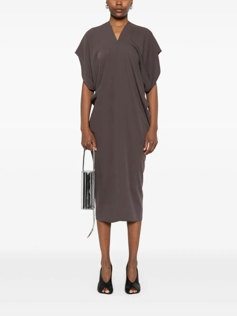 MM6 Maison Margiela draped dress - Green - zdjęcie produktu nr 2