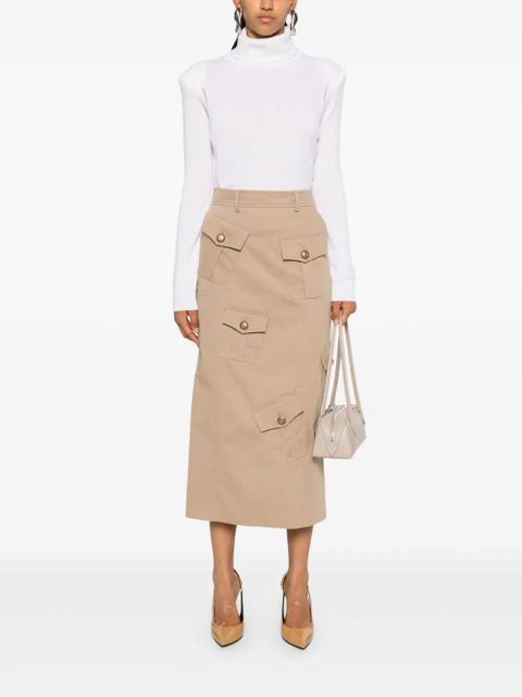 TOM FORD turtleneck cashmere sweater - White