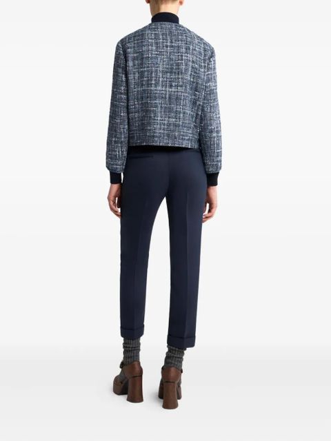 ETRO logo-button jacket - Blue