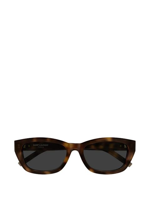 Saint Laurent Eyewear square-frame sunglasses - Brown - zdjęcie produktu nr 1