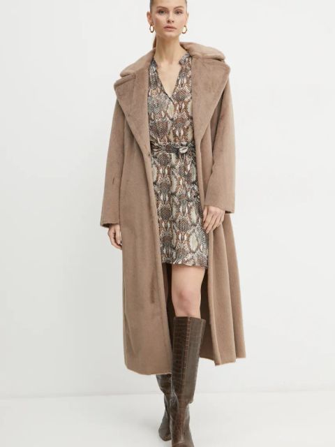 Morgan sukienka RLIPA.F kolor szary mini rozkloszowana RLIPA.F