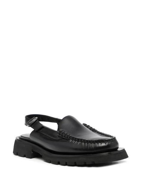 Hereu slingback strap loafers - Black - zdjęcie produktu nr 2