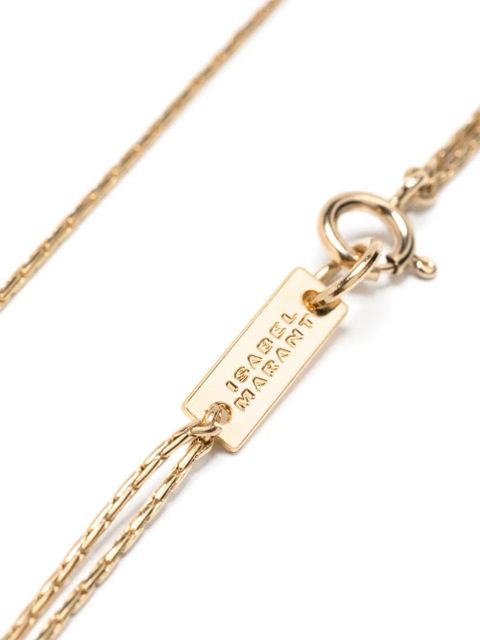 ISABEL MARANT Shiny Day necklace - Gold