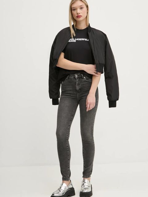 Karl Lagerfeld Jeans t-shirt bawełniany - zdjęcie produktu nr 1