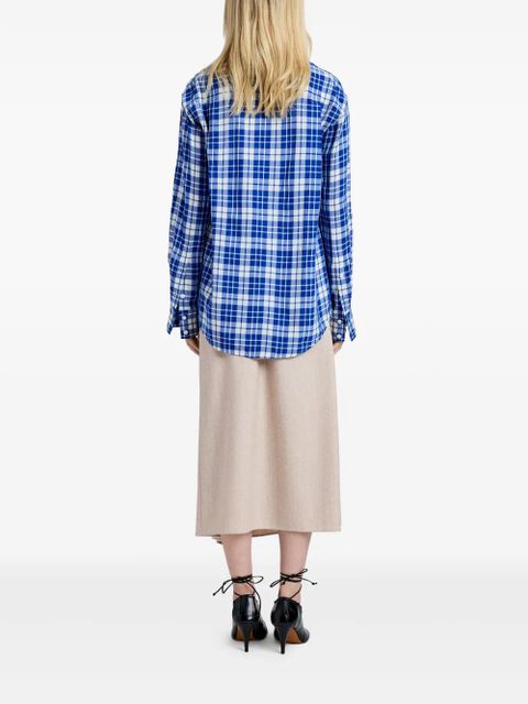 Proenza Schouler Bronwen shirt - Blue