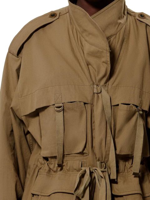 ISABEL MARANT Beriza cargo-pockets jacket - Brown