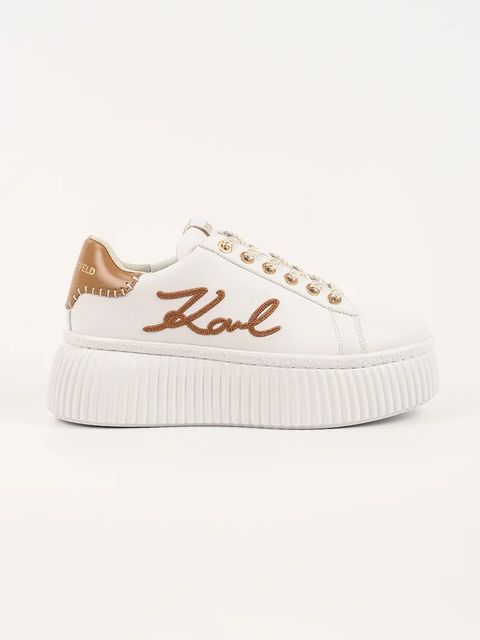 Karl Lagerfeld sneakersy skórzane KREEPER LO - zdjęcie produktu nr 1