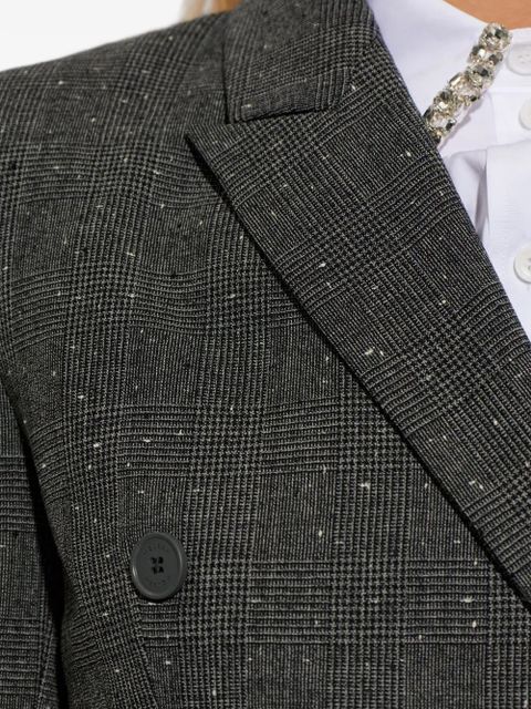 Alexander McQueen double-breasted wool jacket - Grey