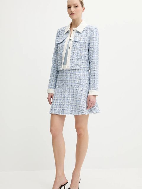 Morgan kurtka VBLUE kolor fioletowy przejściowa VBLUE