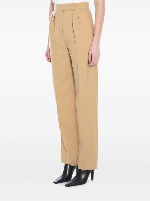 Max Mara pleated-front trousers - Neutrals