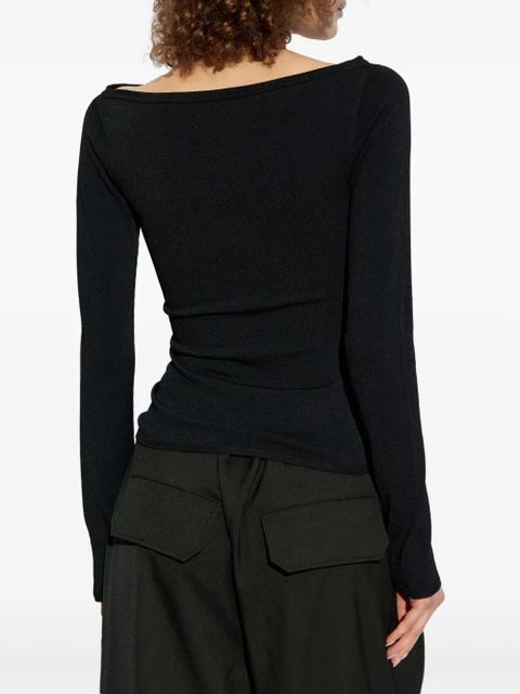 AMIRI logo-plaque top - Black