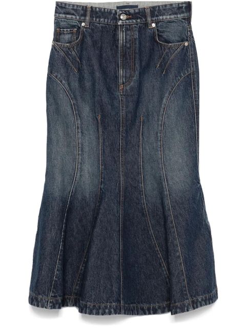 Sportmax Casa midi skirt - Blue - zdjęcie produktu nr 1