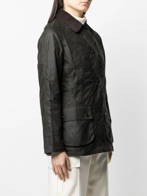 Barbour Beadnell wax cotton jacket - Green