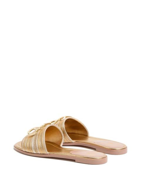 Valentino Garavani VLogo Signature sandals - Gold