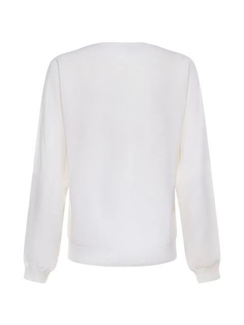 Loro Piana boat-neck sweater - White - zdjęcie produktu nr 2
