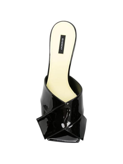Givenchy square-shape sandals - Black