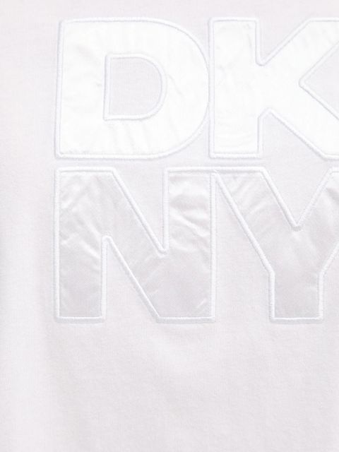 Dkny longsleeve bawełniany kolor biały DJ5T1488